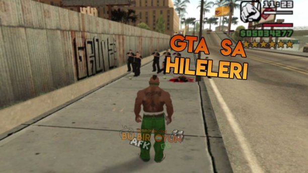 GTA San Andreas Hileleri
