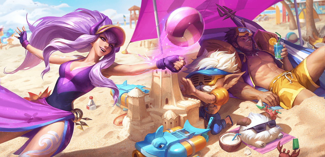 Havuz Partisi Jarvan IV, Heimerdinger ve Syndra