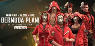 Eylül Ayı Boyunca Sürecek Olan Free Fire x La Casa de Papel Etkinliği Bugün Başlıyor!