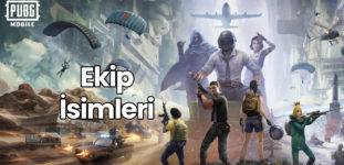 PUBG Mobile Ekip İsimleri