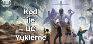 PUBG Kod ile UC Yükleme 2021